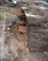 Wide view of the furnace tunnel