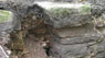 Front view of the tunnel arch stones