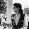1995 Reception to celebrate the opening of the Women's Center.  Dr. Susan Luek, Chair (center), Ms. Chris Shoffner, Faculty (left), and Dr. Ximena Catepillan (right)