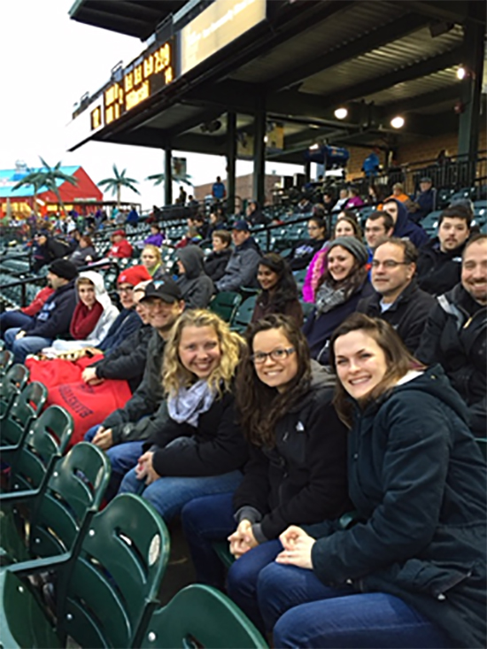 At the ballpark