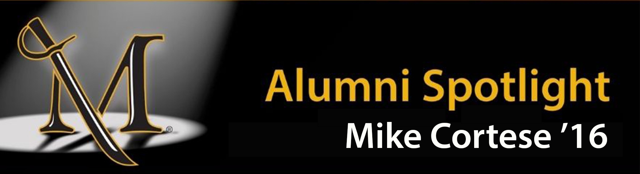alumni spotlight header Mike Cortese