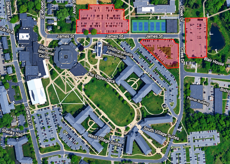 Homecoming Festivities Parking
