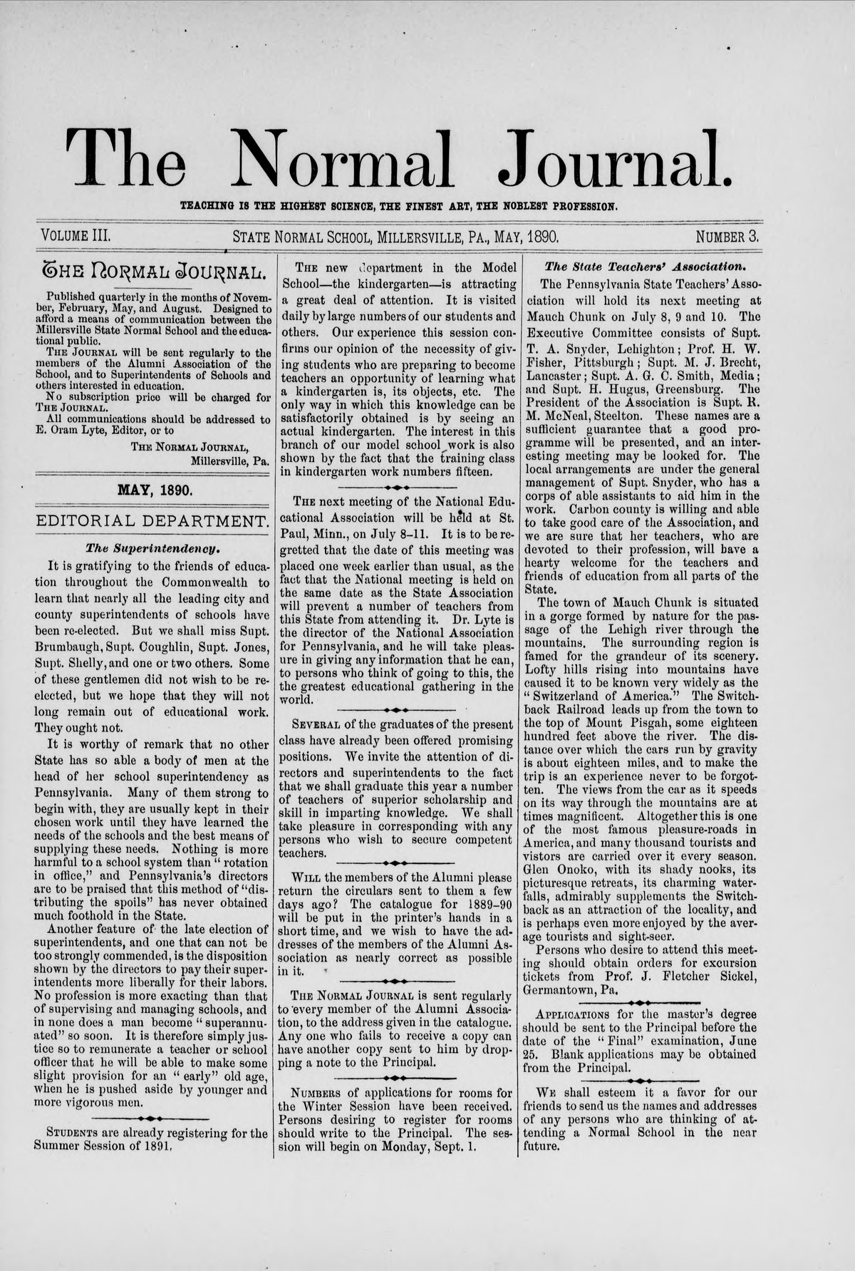 Normal Journal Vol 3 No 3