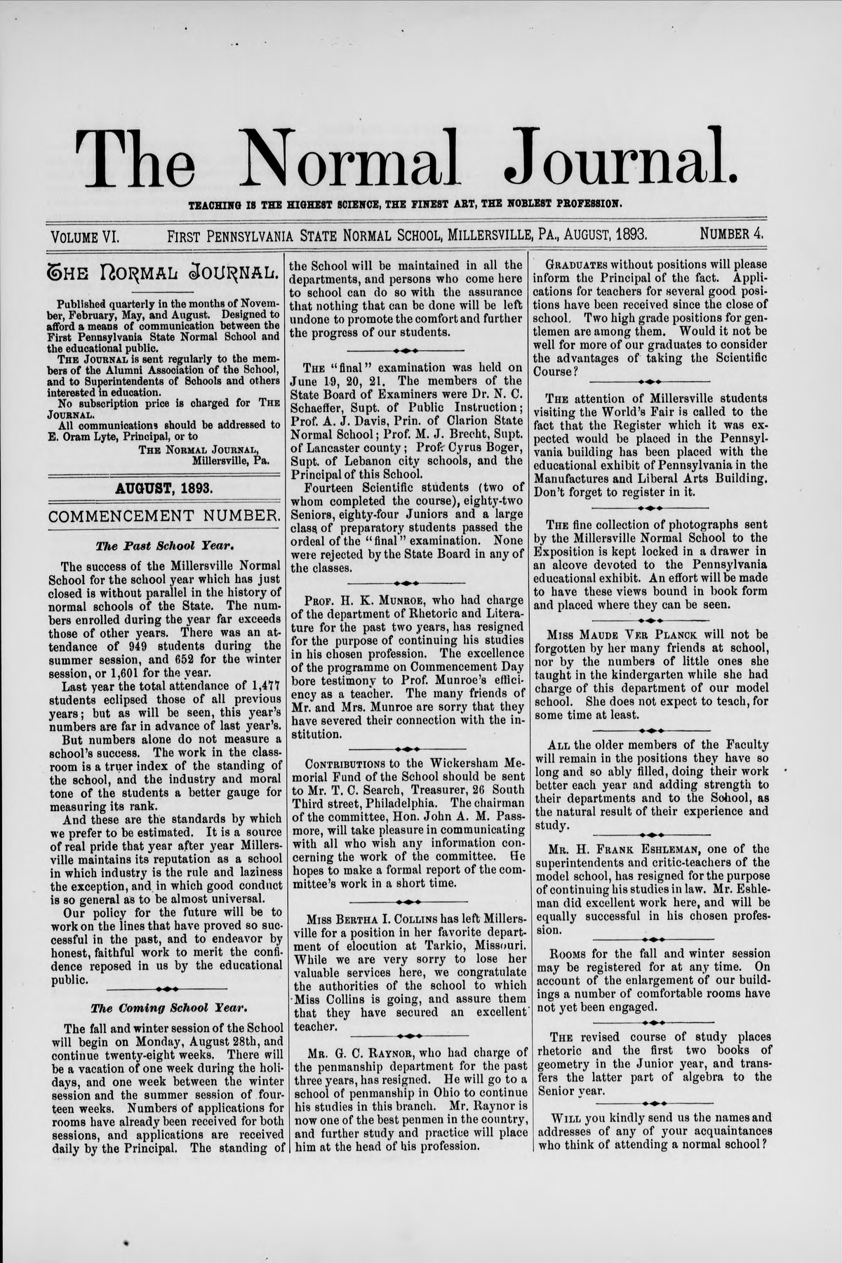 Normal Journal Vol 6 No 4