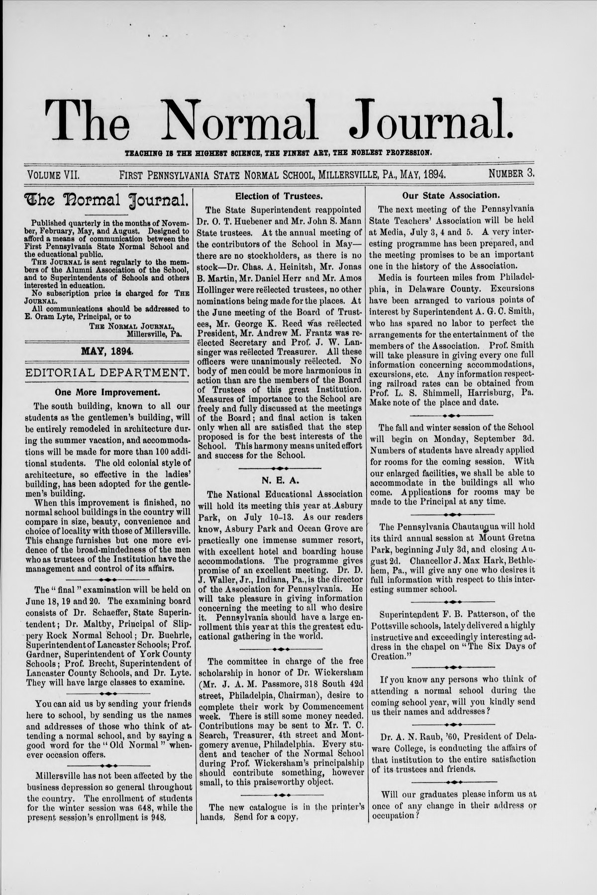 Normal Journal Vol 7 No 3