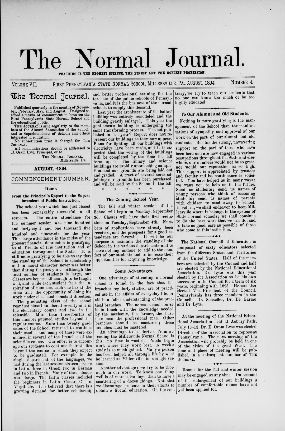 Normal Journal Vol 7 No 4