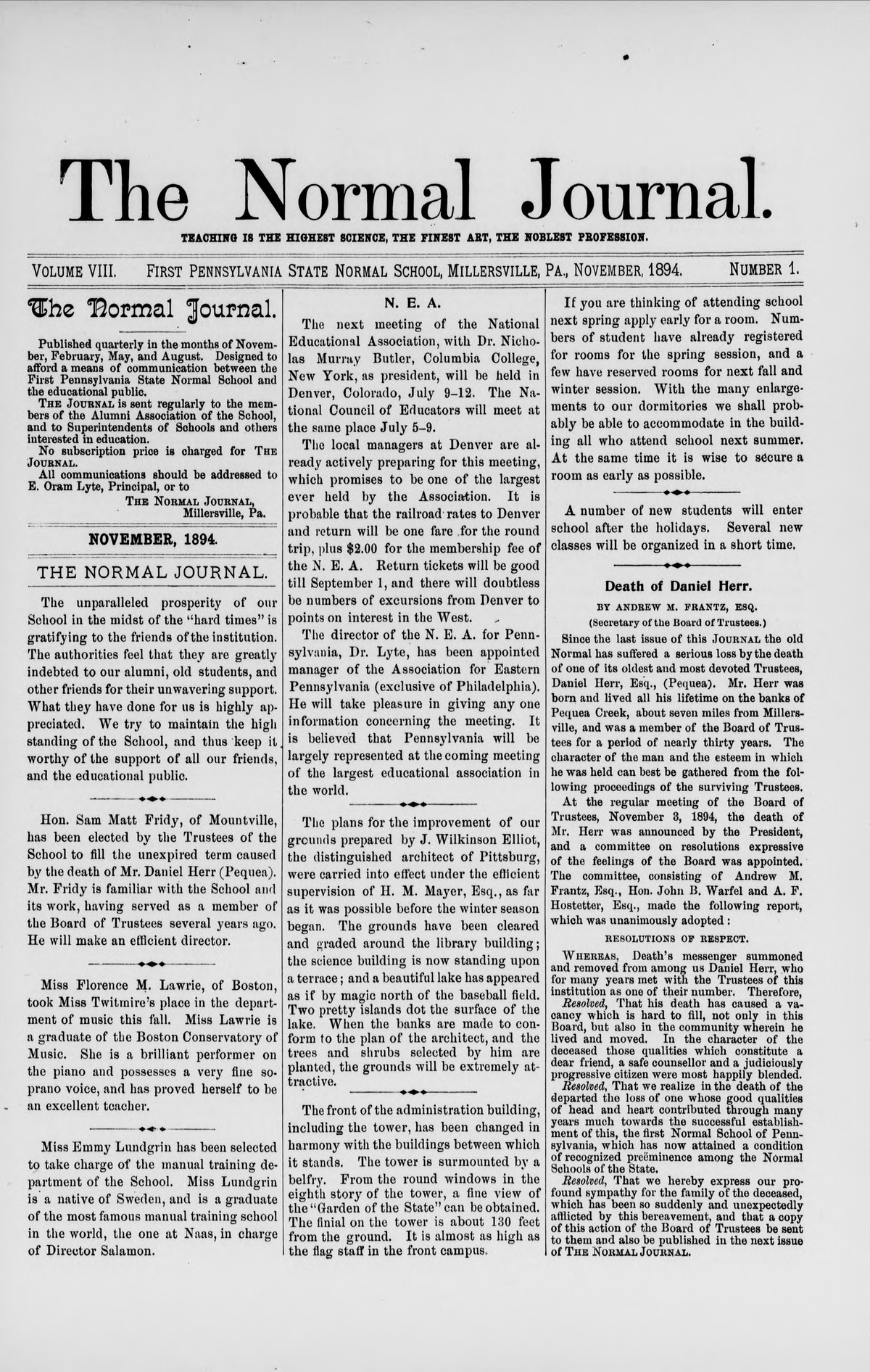 Normal Journal Vol 8 No 1