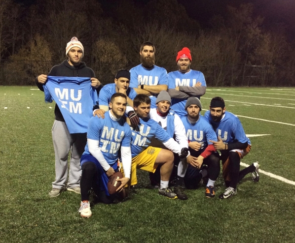 Men's Competitive Flag Football - Squish Mittens - Fall 2016