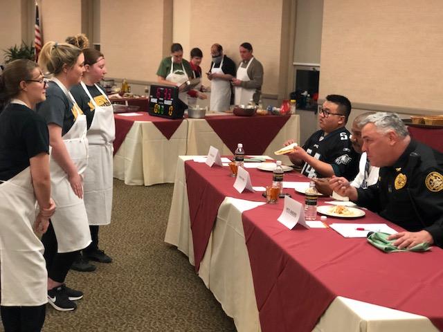 Iron Chef competition judging