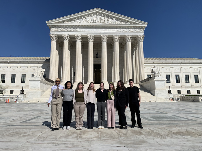CCE Fellows in front of the Capitol building in Washington DC