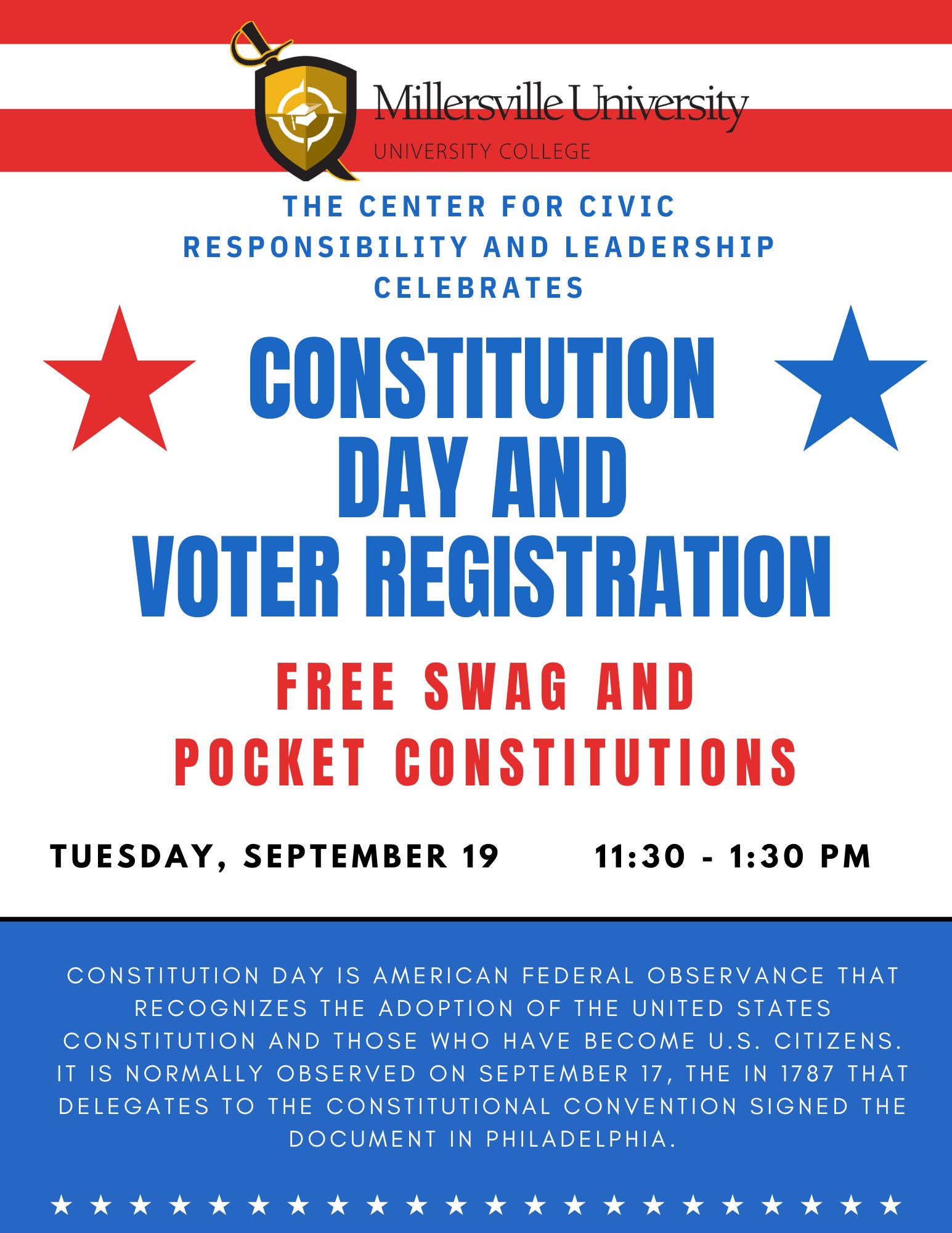 Constitution Day 2023 Flyer