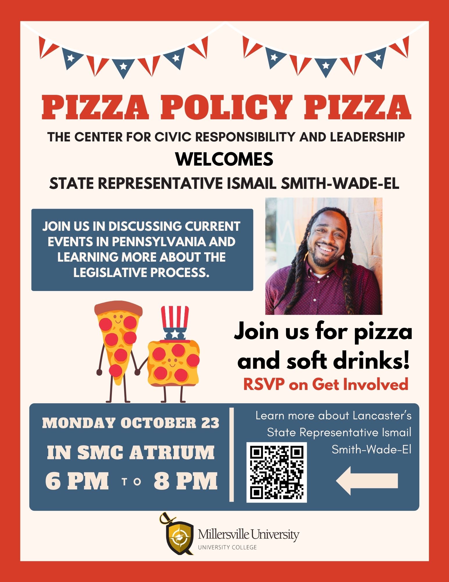 pizza policy pizza event flyer