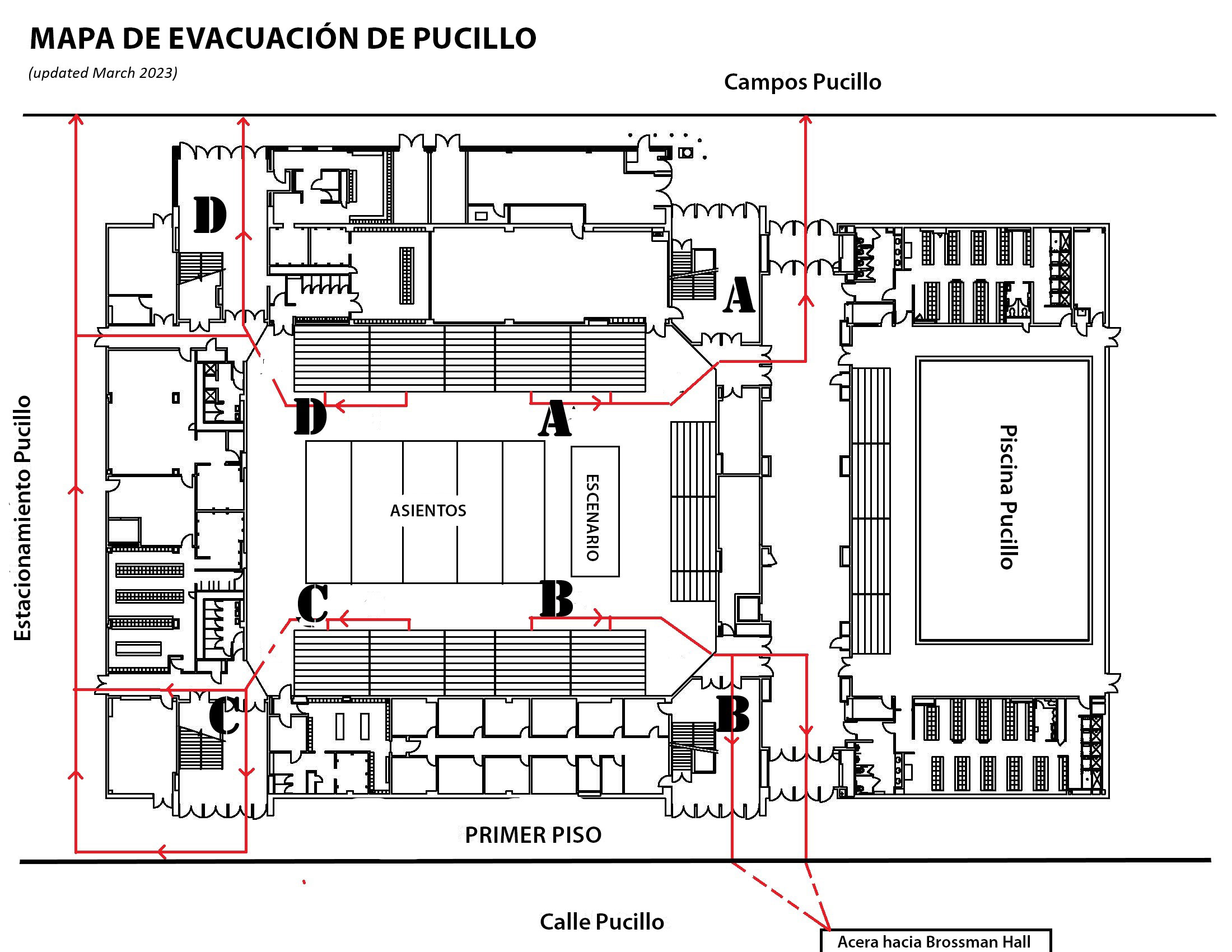 Evacuation Map 