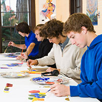 Become a middle school or high school art teacher