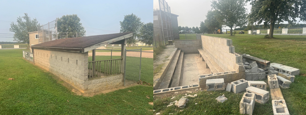 Dugout Damage