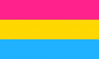 Pink, yellow, blue, stripes