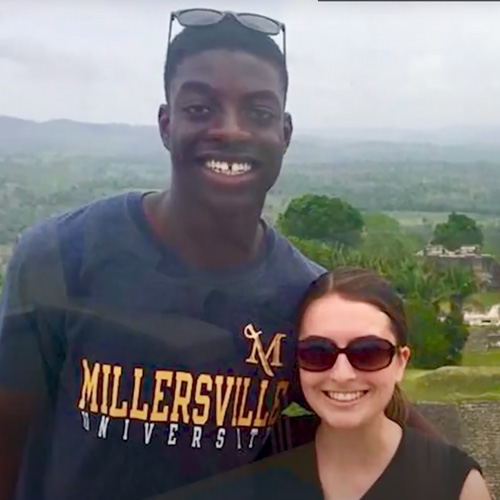 Grace Smoot and Jason Iyobhebhe