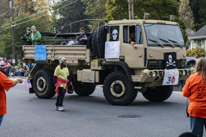 Truck in the parade