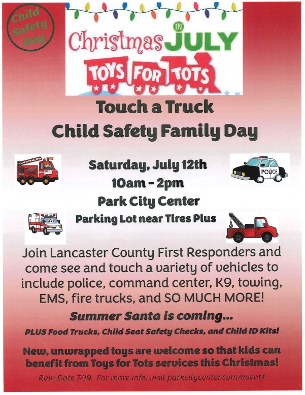 Toys for Tots brochure