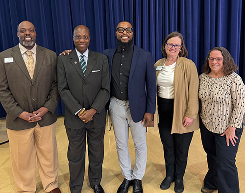 Group photo with Karlos Hill
