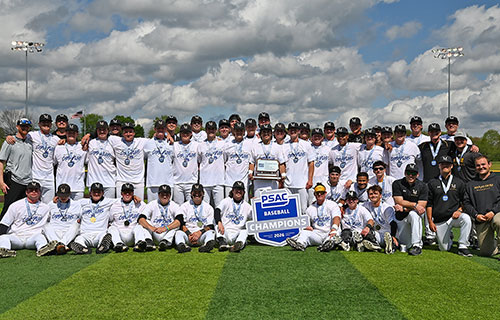 MU Baseball team win the 2026 PSAC Championship