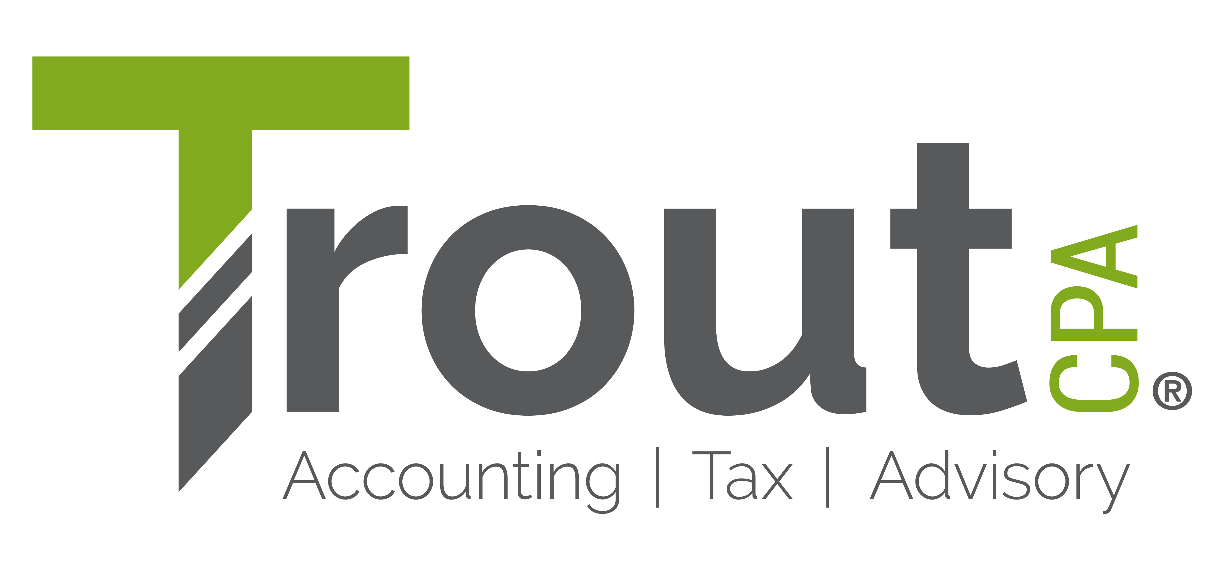 Logo for Trout CPA