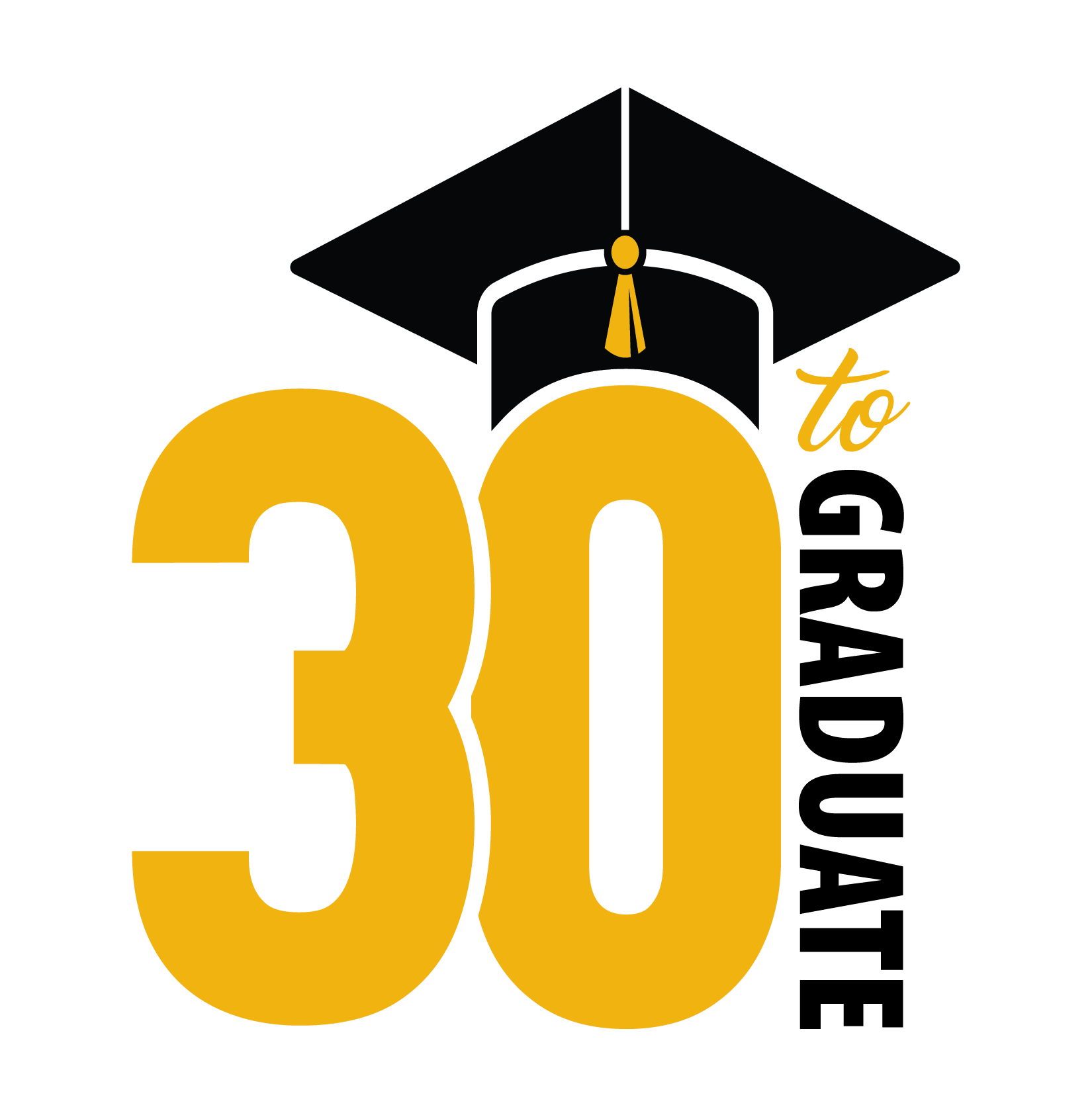 30 to Graduate Logo