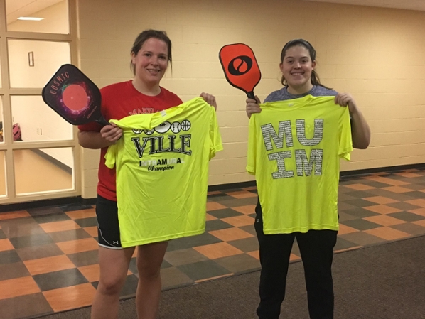 Pickleball Doubles Tournament - Allison Yarrow and Samantha Wolfe - Spring 2017