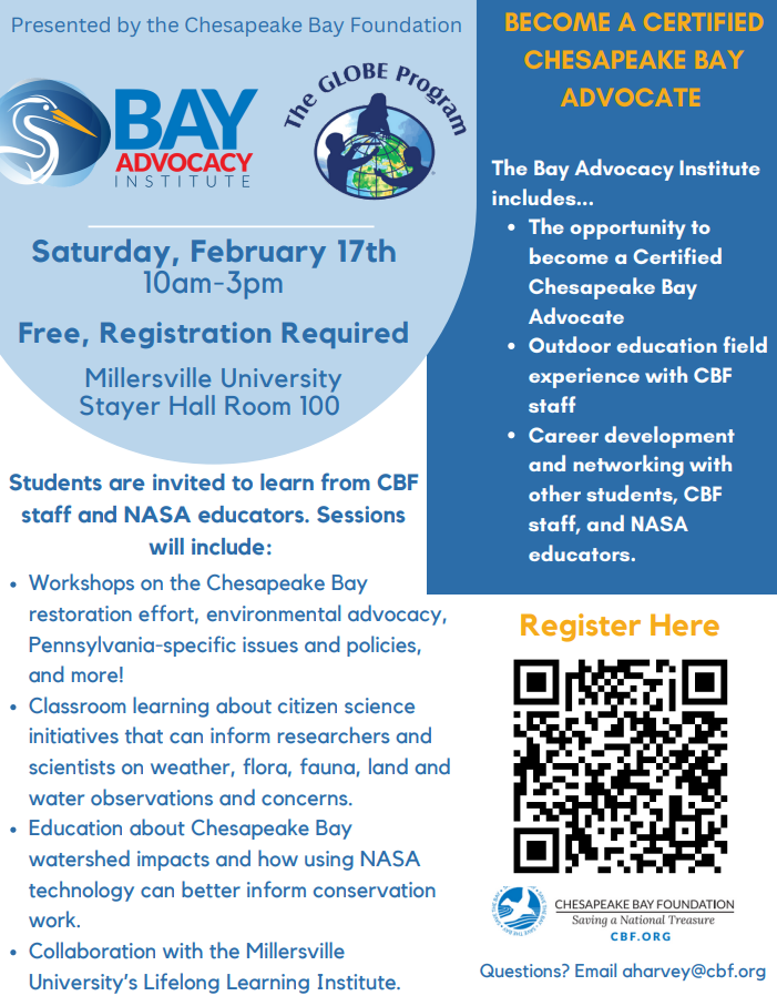 Bay Advocacy Institute Workshop Flyer