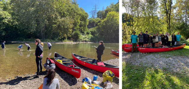 Photos from the canoe trip