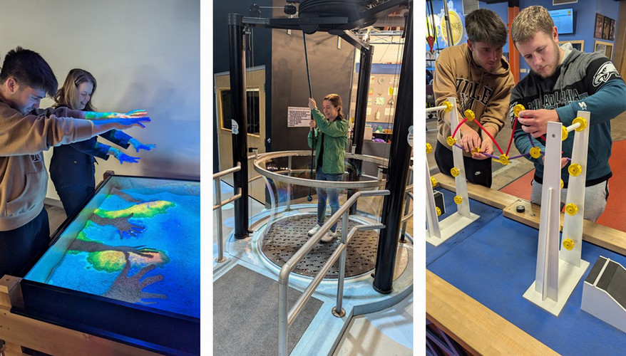 Students at Lancaster Science Factory